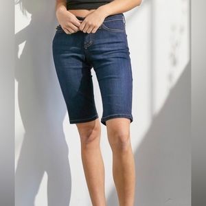 NEW ~ Denim Long Shorts